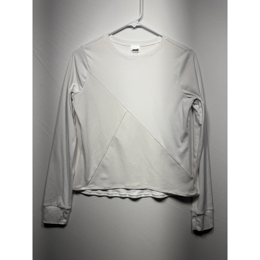 Girls Avia Long Sleeve Athletic Top, Size XL